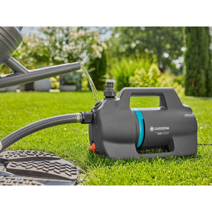 Gardena 5000 Silent sähköpumppu puutarhan kasteluun, 550 W
