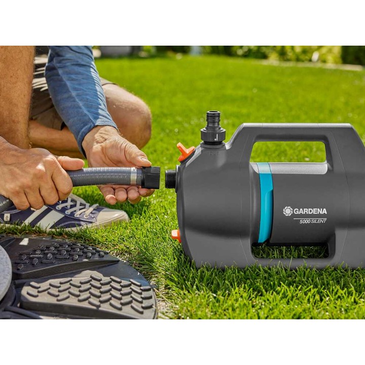 Gardena 5000 Silent sähköpumppu puutarhan kasteluun, 550 W
