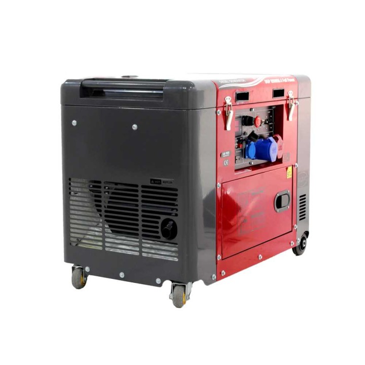 GeoTech Pro DGP8500SE-3 dieselgeneraattori, 6 kW, Full-Power, AVR ja ATS