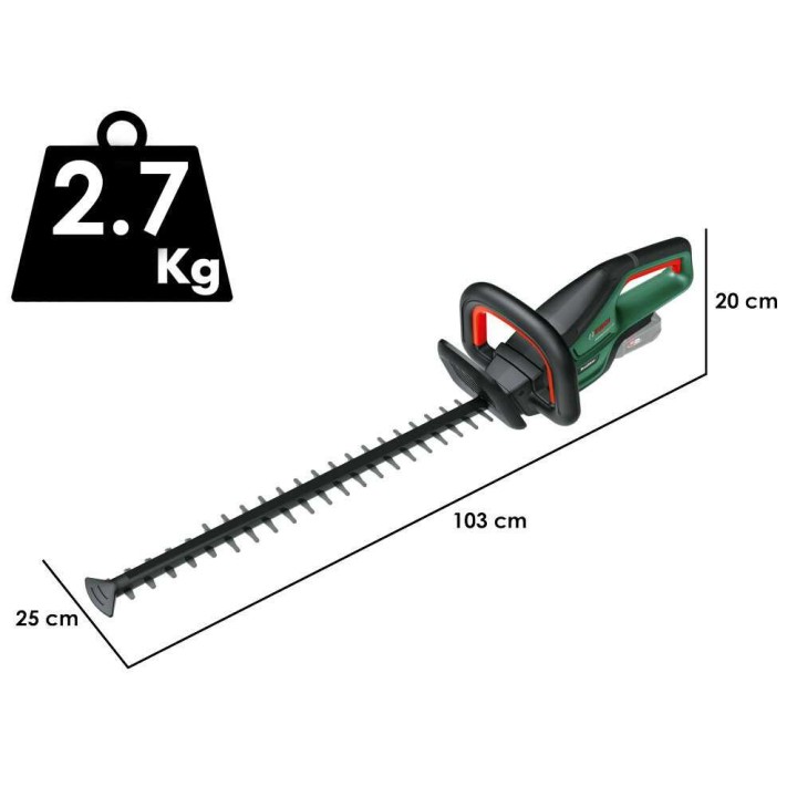 Bosch UniversalHedgeCut 18V 55 pensasleikkuri 55 cm 18 V ilman akkua ja laturia