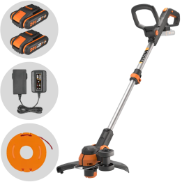 Worx WG163E akkukäyttöinen tagliabordi 20 V 2 2 Ah 300 mm