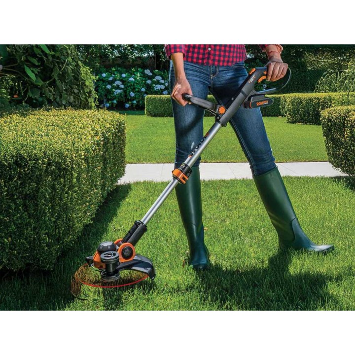Worx WG163E akkukäyttöinen tagliabordi, 20 V, 2 × 2 Ah, 300 mm