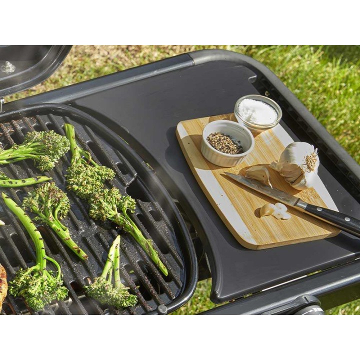 Weber Traveler 1501745 kannettava kaasugrilli, 3,8 kW, musta