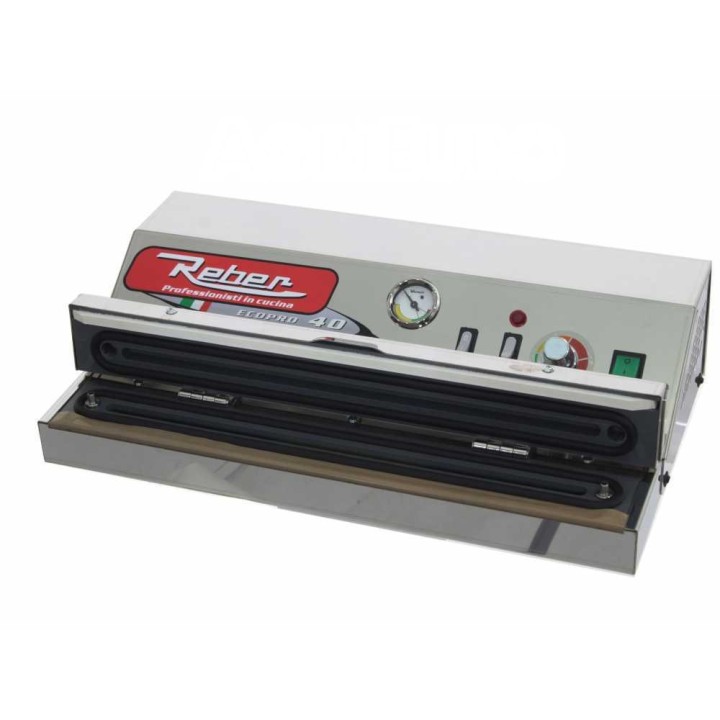 Reber EcoPro 40 - 9716 N vakuumikone, 335 W, 43 cm, ruostumaton teräs