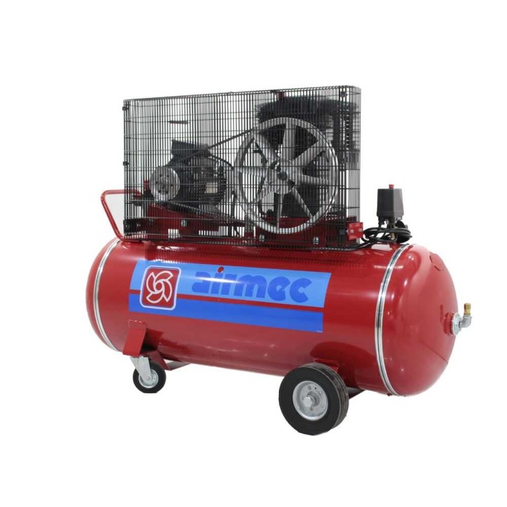 Airmec CR 304 K28 hihnakompressori, 270 l, 4 HP, 400 V, 10 bar