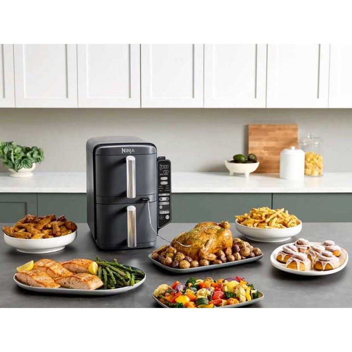 Ninja Double Stack XL SL451EU kuumailmakeitin, 9,5 l, 2 470 W, 240 °C