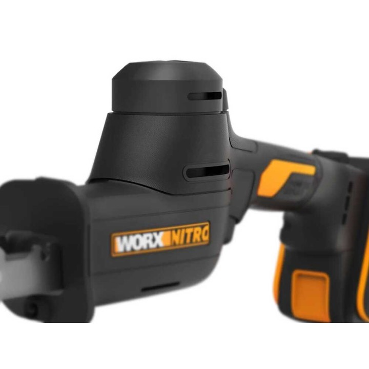 Worx WG893E.9 akkukäyttöinen puukkosaha, 20 V, ilman akkua ja laturia