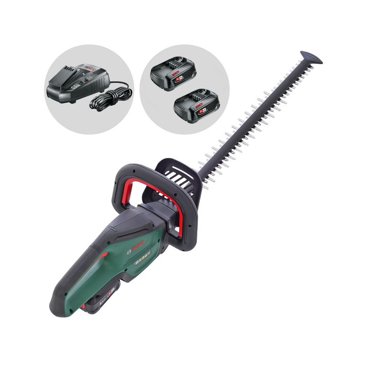 Bosch UniversalHedgeCut 18V 55 akkupensasleikkuri 55 cm 2 18 V 2 5 Ah