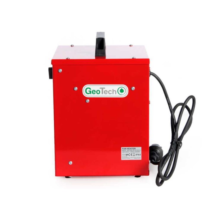 GeoTech EH 200 S sähkökäyttöinen kuumailmageneraattori, 2 kW, 230 V