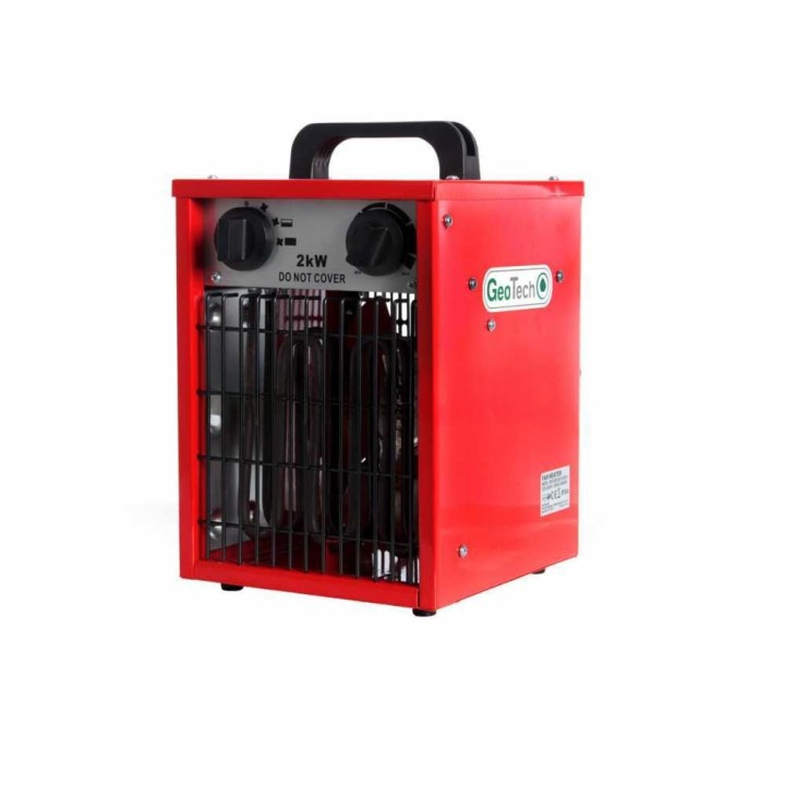 GeoTech EH 200 S sähkökäyttöinen kuumailmageneraattori, 2 kW, 230 V