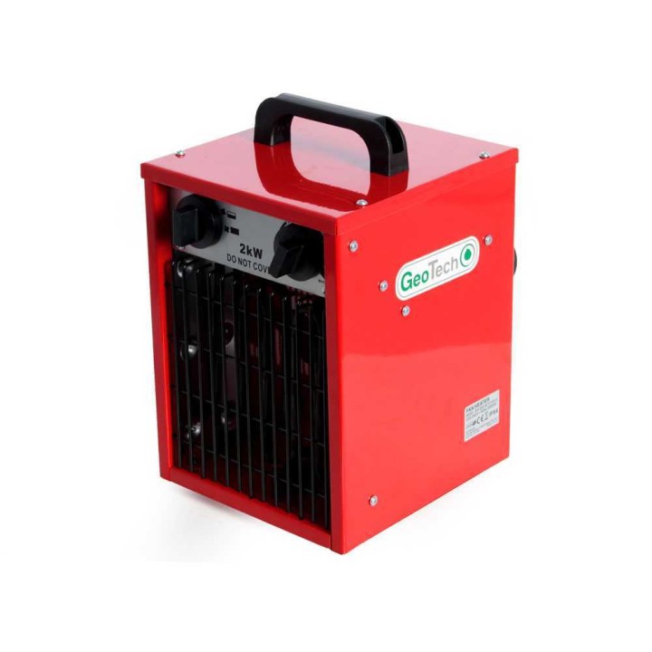 GeoTech EH 200 S sähkökäyttöinen kuumailmageneraattori, 2 kW, 230 V