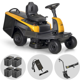 Stiga SWIFT 372e akkurideri 72 cm 48 V 170 l keruusäiliö
