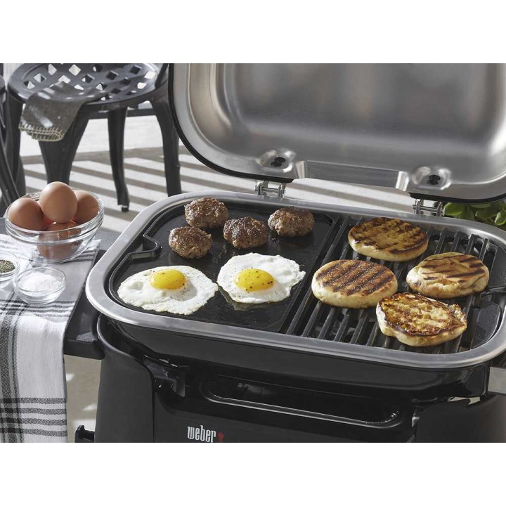 Weber 6611 emaloitu valurautaparila Lumin Compact -grilliin, 28,5 × 21,5 cm