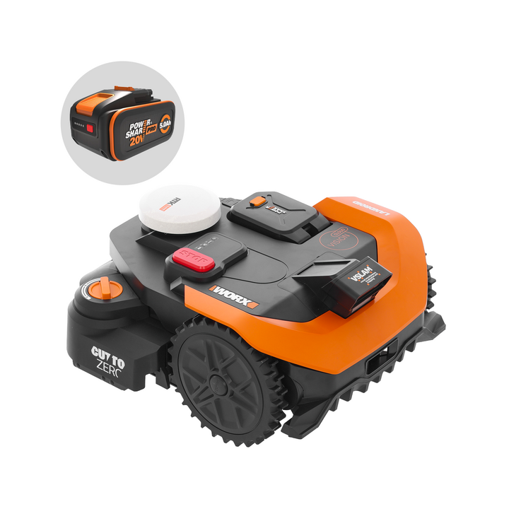 Worx Landroid Vision Cloud WR330E robottiruohonleikkuri 3 000 m 20 V