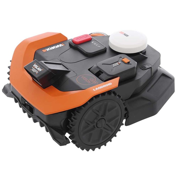 Worx Landroid Vision Cloud WR330E robottiruohonleikkuri, 3 000 m², 20 V
