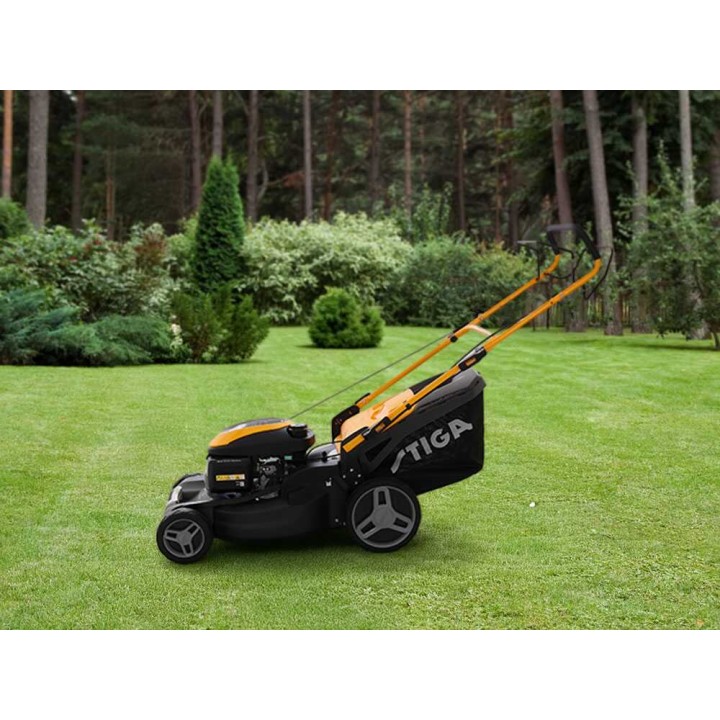 Stiga Combi 55 SQ H -ruohonleikkuri, Honda GCVx 200, 53 cm, takaveto