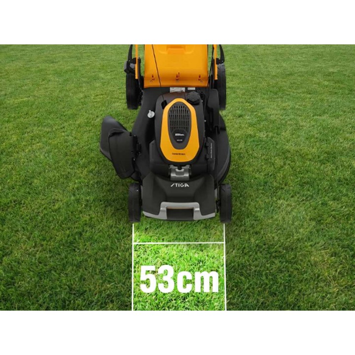Stiga Combi 55 SQ H -ruohonleikkuri, Honda GCVx 200, 53 cm, takaveto