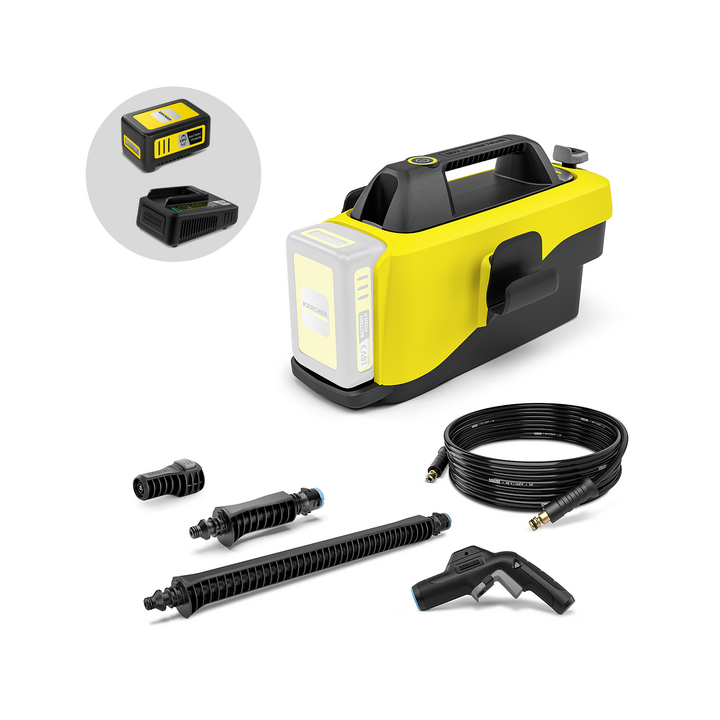 Karcher OC 6 18 Set kannettava painepesuri akku 18 V 5 0 Ah 24 bar