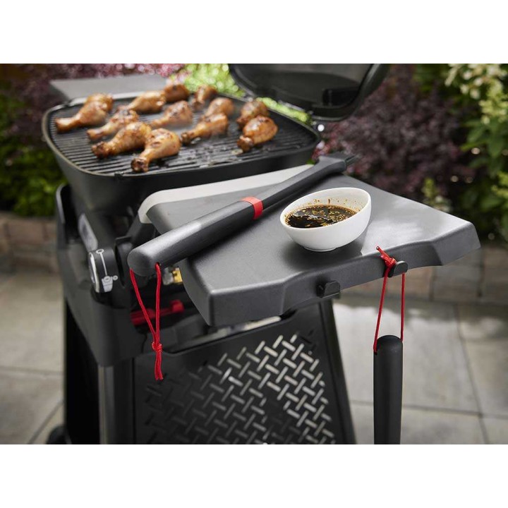Weber Q2000 sivutasosarja 3400848, 2 irrotettavaa tasoa, välinekoukut