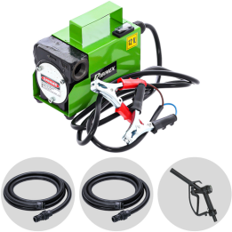 Ribimex PRKG12V dieselpumppu annostelusarjalla 12 V 40 l min