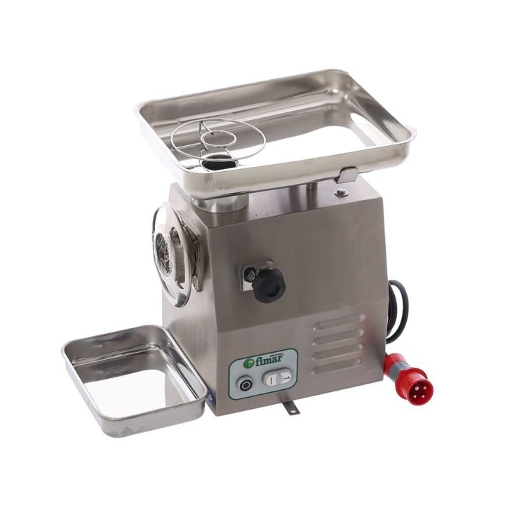 Fimar 22RG INOX sähköinen lihamylly, 400 V, 1,5 HP, ruostumaton teräs