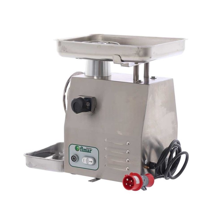Fimar 22RG INOX sähköinen lihamylly, 400 V, 1,5 HP, ruostumaton teräs
