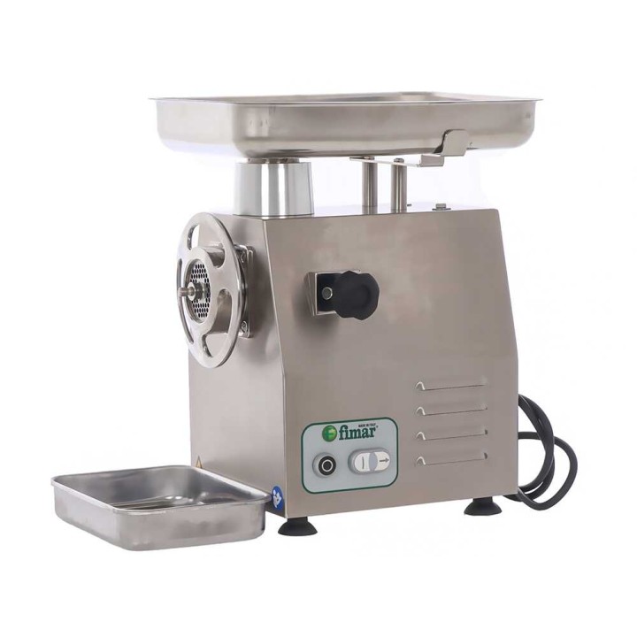 Fimar 22RG INOX sähköinen lihamylly, 1,5 HP, 230 V, ruostumaton teräs