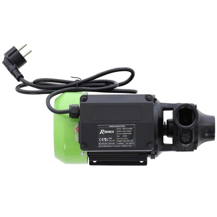 Ribimex PRKG115A dieselpumppu dispenser-sarjalla, 370 W, 230 V