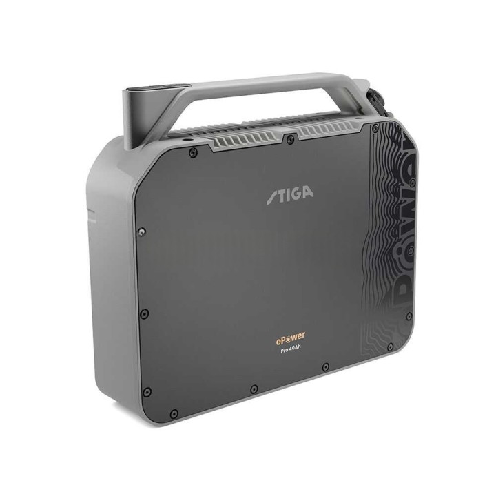 STIGA ePower Pro 56 V / 40 Ah litiumakku, IP65-suojaus