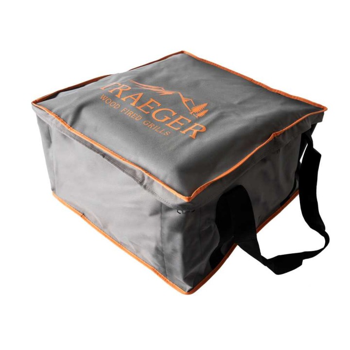 Traeger To Go -matkakassi Ranger- ja Scout-grilleille, säänkestäväkahden hihnan malli
