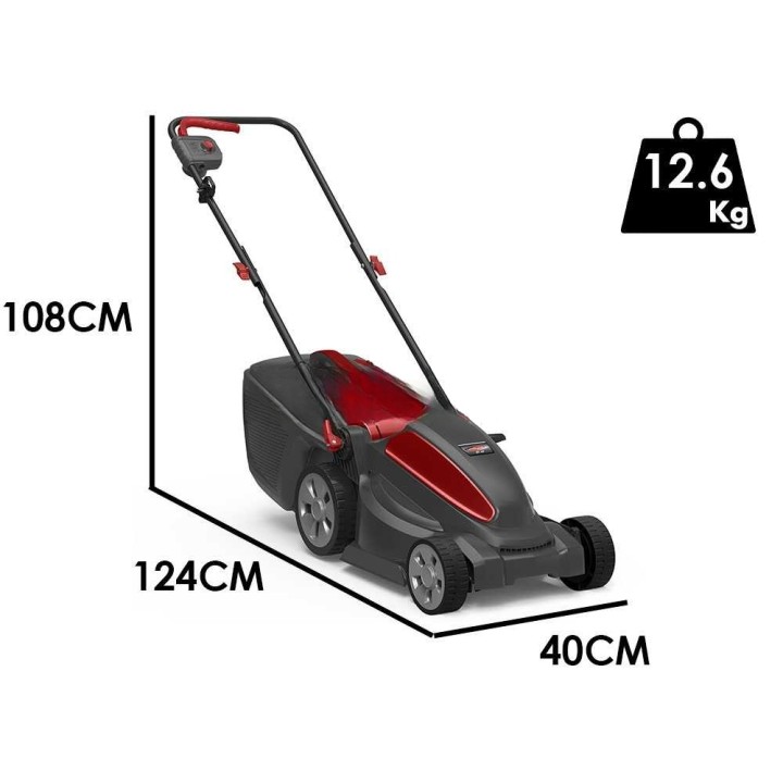 Castelgarden XE 40 sähköinen ruohonleikkuri, 1 400 W, 38 cm