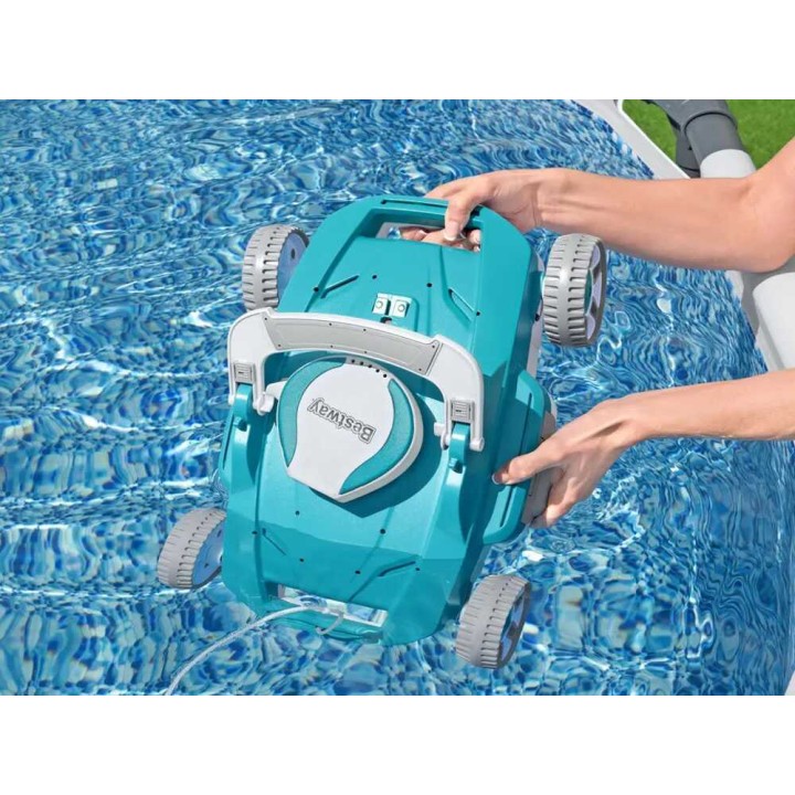 Bestway AquaTronix G200 akkukäyttöinen allasrobotti, 20 W, 3,5 l, 50 m²