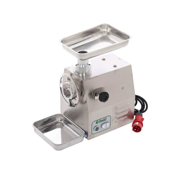 Fimar 22RS INOX sähköinen lihamylly, 1,5 HP, 400 V, 250 kg/h