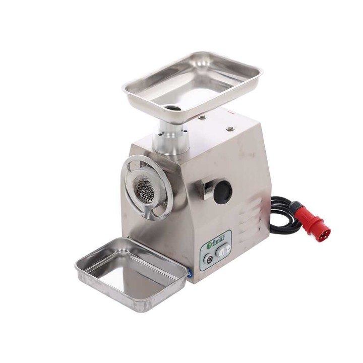 Fimar 22RS sähköinen lihamylly, 1,5 HP, 400 V, alumiininen jauhatusyksikkö
