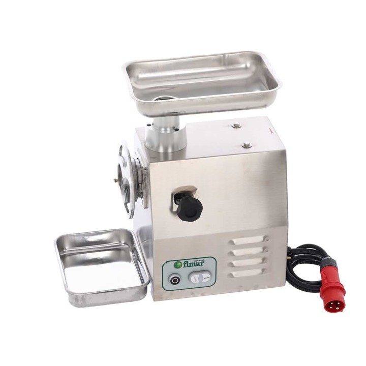 Fimar 22RS sähköinen lihamylly, 1,5 HP, 400 V, alumiininen jauhatusyksikkö