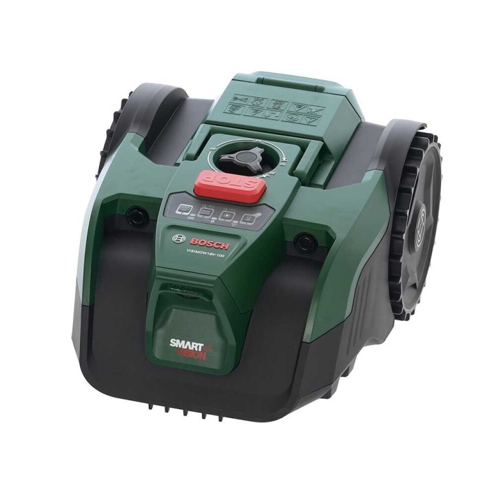 Bosch VISIMOW18V-100 robottiruohonleikkuri, 100 m², 18 V, ilman akkua ja laturia