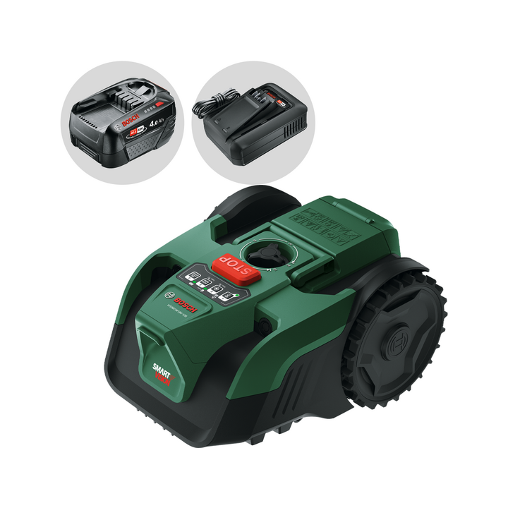 Bosch VISIMOW18V 100 robottiruohonleikkuri 18 V 100 m ilman rajakaapelia