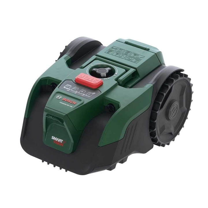 Bosch VISIMOW18V-100 robottiruohonleikkuri, 18 V, 100 m², ilman rajakaapelia
