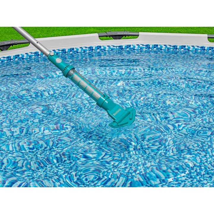 Bestway AquaSurge 58771 akkukäyttöinen allasimuri, 0,54 l, altaisiin Ø 6,1 m