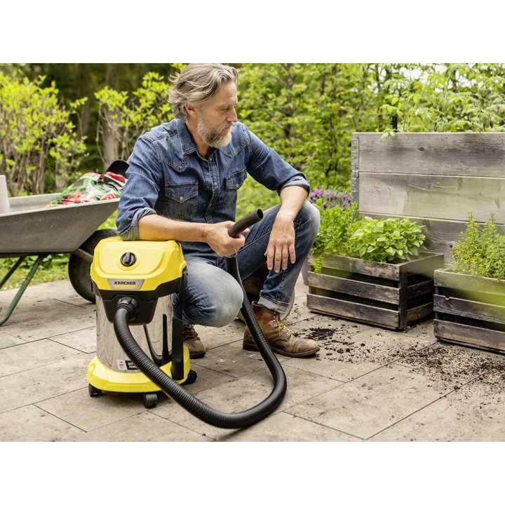 Karcher WD 3-18 S V-17/20 märkä-kuivaimuri, 18 V, 17 l
