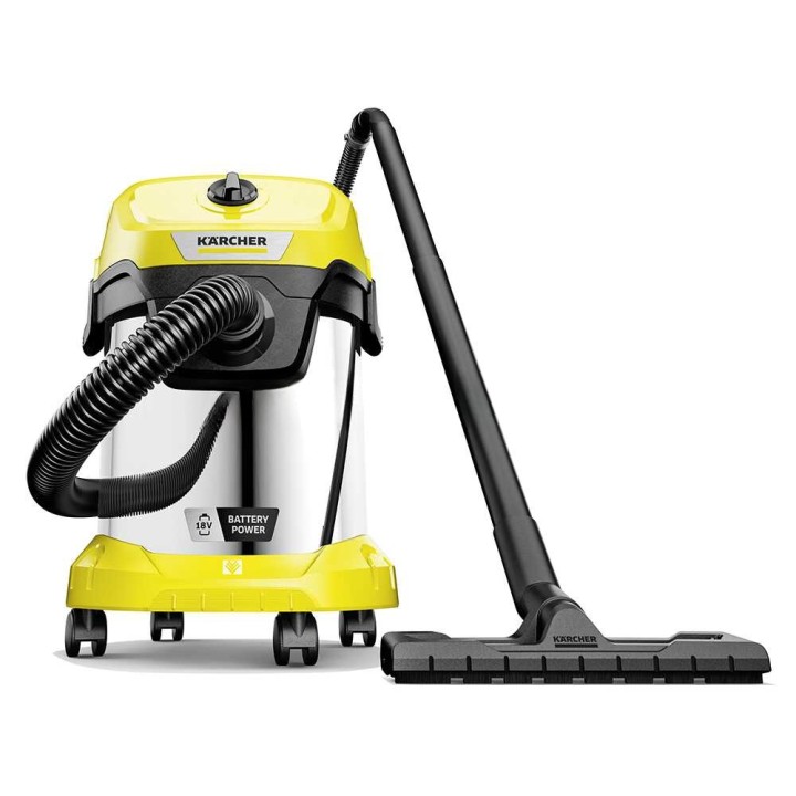 Karcher WD 3-18 S V-17/20 märkä-kuivaimuri, 18 V, 17 l