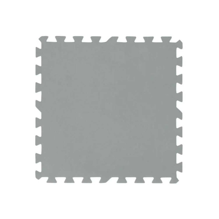 Bestway 58639 pohjalaatat uima-altaalle, harmaa, 9 kpl, 50 × 50 cm