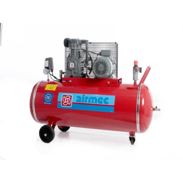Airmec CR 204 K18 hihnakompressori, 4 HP, 400 V, 200 l