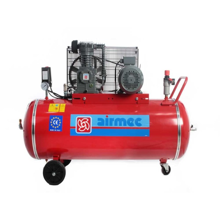 Airmec CR 204 K18 hihnakompressori, 4 HP, 400 V, 200 l