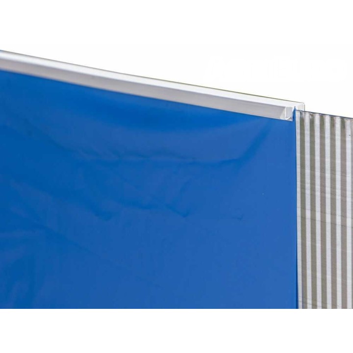 Gre Anthracite Rotonda Ø460 × 132 cm teräsallas, 19 440 l, antrasiitti