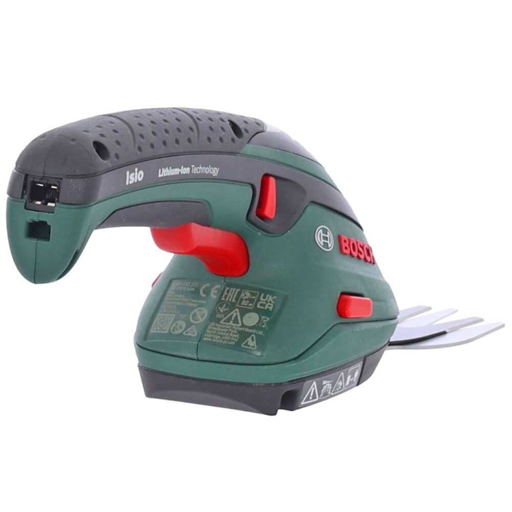 Bosch Isio akkukäyttöiset puutarhasakset, 3,6 V, 1,5 Ah, 12 cm