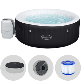 Bestway Lay Z Spa Miami AirJet 60001 poreallas 180 180 66 cm 3 4 henkilölle