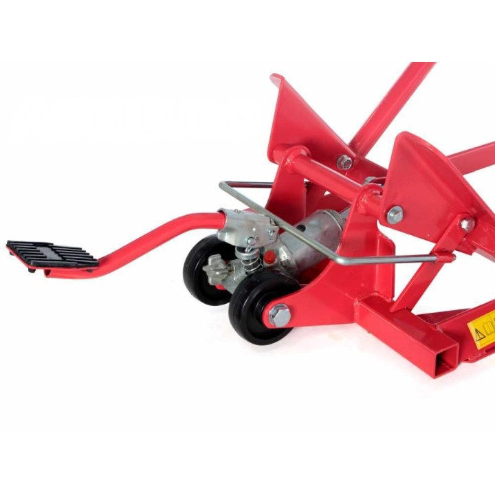 Hydraulinen nostin puutarhatraktoreille, 300 kg, 45° nostokulma