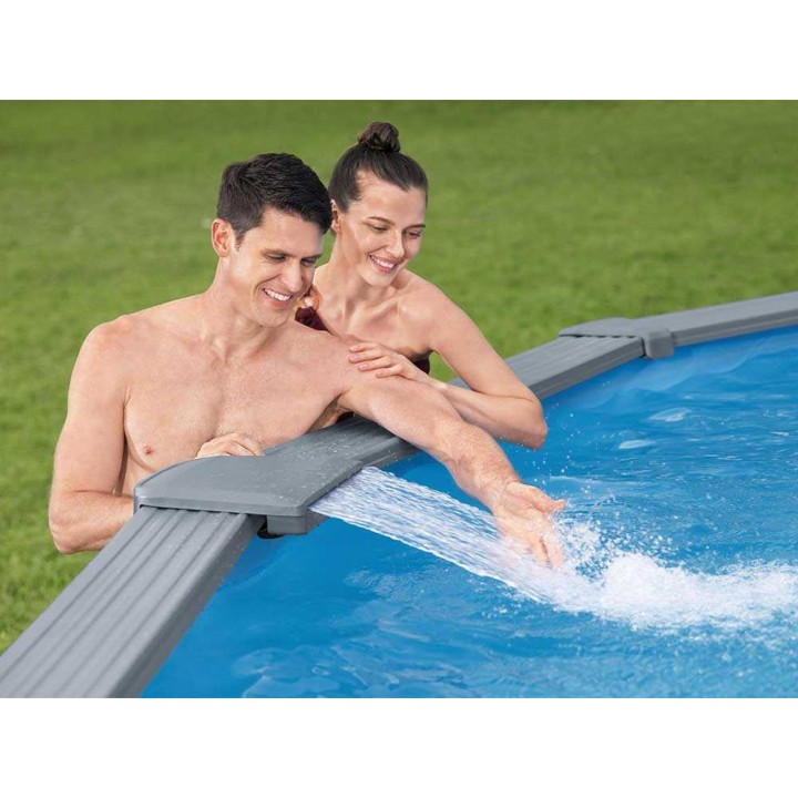 Bestway Hydrium 561RP pyöreä uima-allas, 732 × 132 cm, 49 200 l