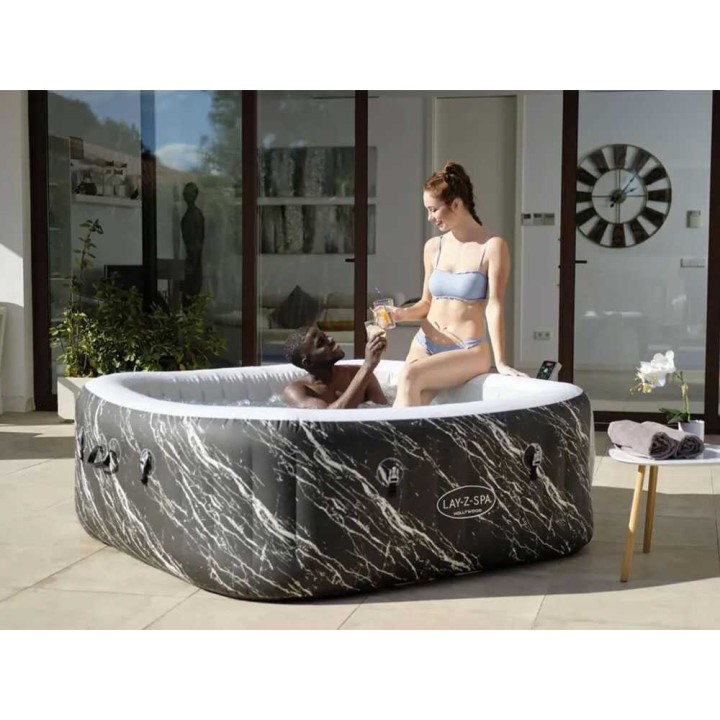 Bestway Lay Z Spa Hollywood AirJet 6001F poreallas 180 180 66 cm 5 6 henkilölle